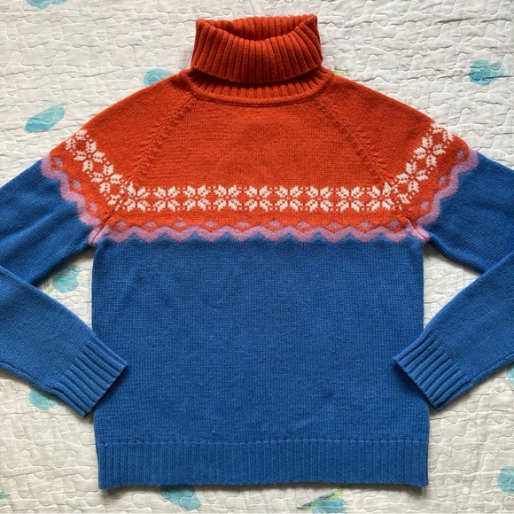 Vintage 90s Delia’s Colourblock Turtleneck ❄️ - Picture 3 of 7